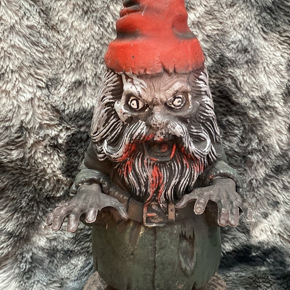 Halloween Zombie Garden Gnome 16"
Plastic Blow Mold - Picture 16 of 16